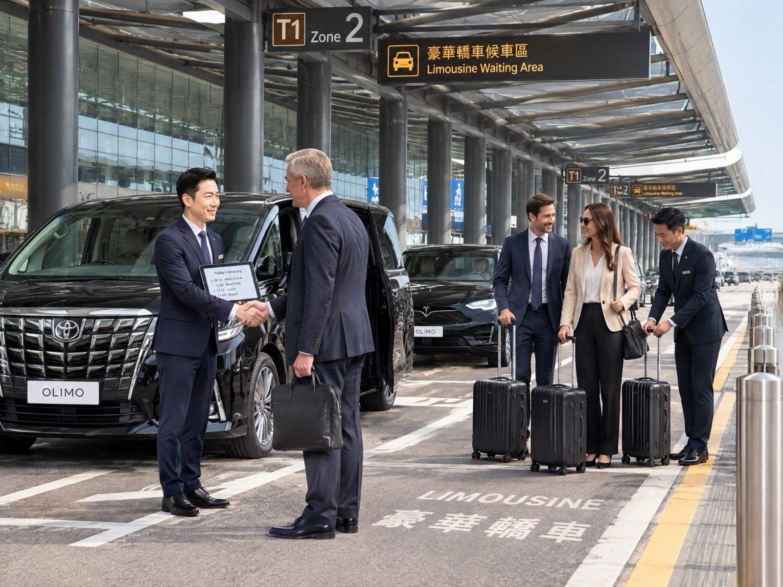 國際旅客及商務接待